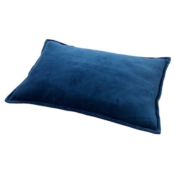 Kussen Fay insignia blue 60x40cm zijaanzicht