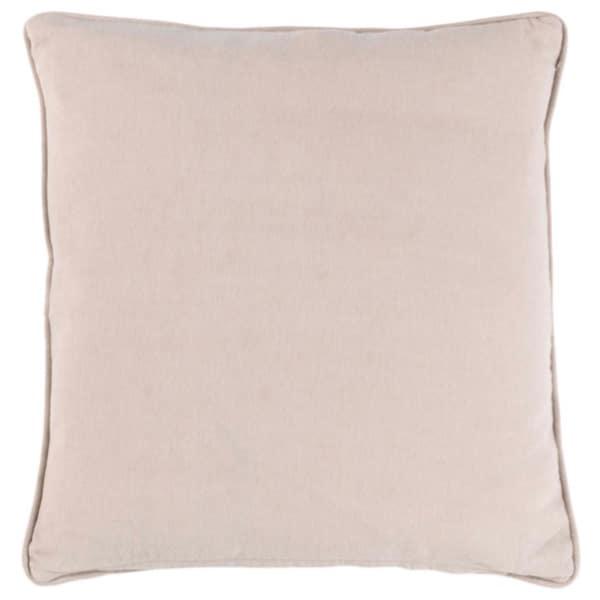 Kussen Fenne zand 45x45cm achterkant
