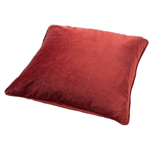 Kussen Finn Merlot 45x45cm schuin