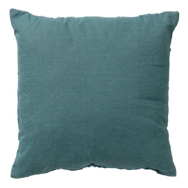 Kussen Flora sagebrush green 45x45cm achterkant