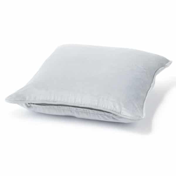 Kussen Fluweel ice 45x45cm zijkant