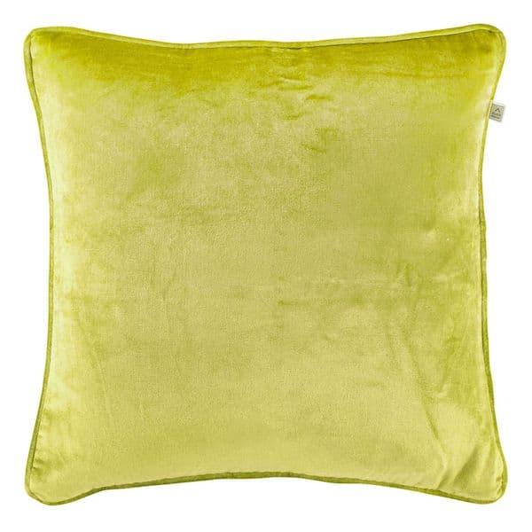 Kussen Fluweel lime 45x45cm