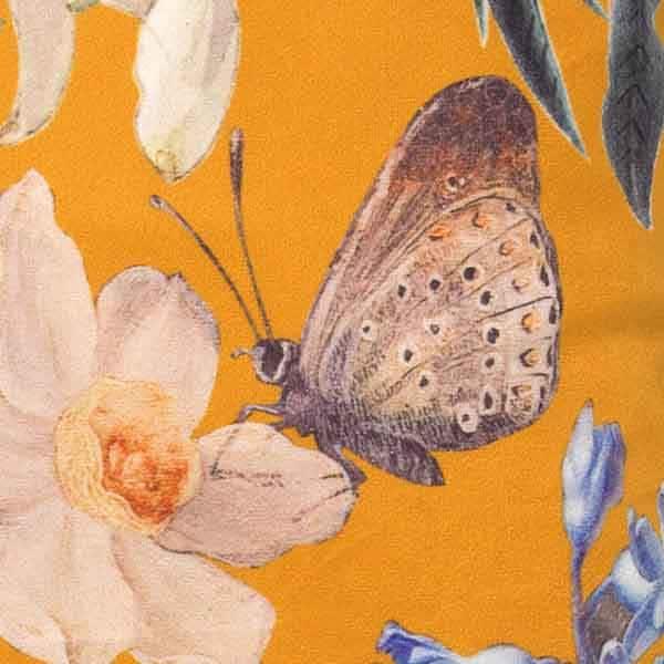 Kussen Hanna golden glow 45x45cm bloemen