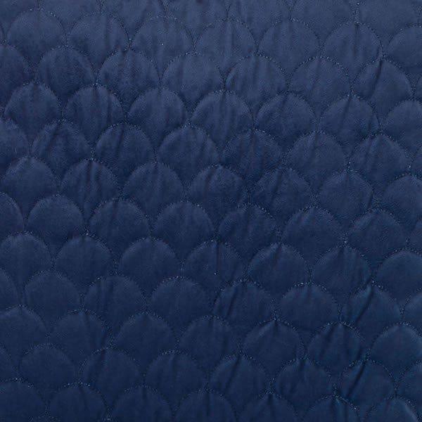 Kussen Karlijn donkerblauw 45x45cm detail