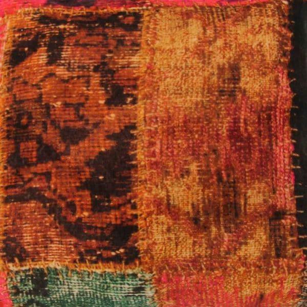Kussen Kelim Patchwork 50x50cm detail motief