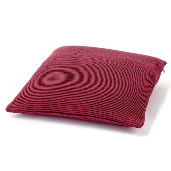 Kussen Klune bordeaux 45x45cm zijkant