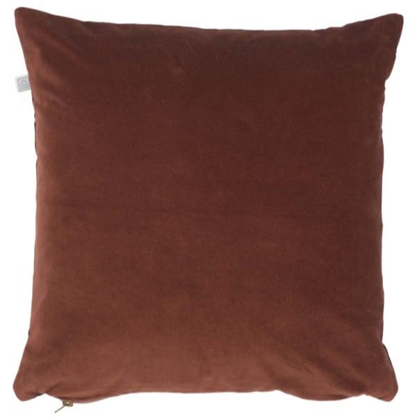 Kussen Kolon bordeaux 45x45cm achterkant
