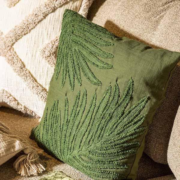 Kussen Lex chive 45x45cm leuke accessoire als inrichting