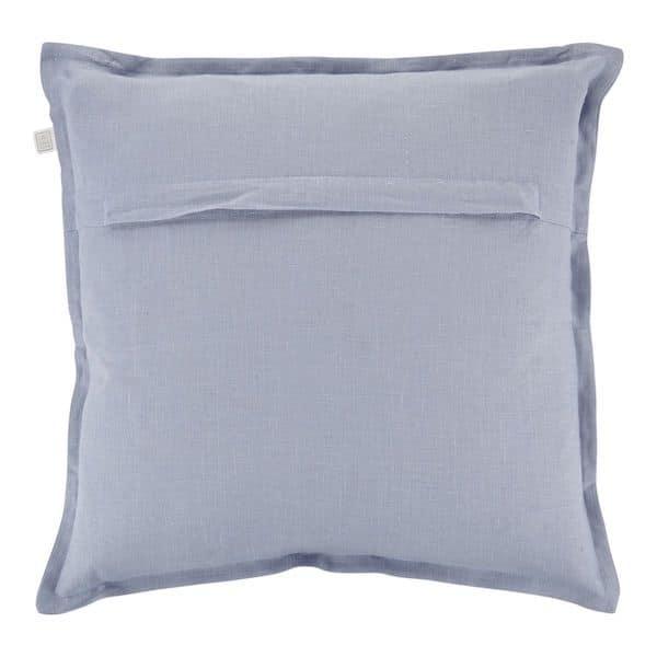 Kussen Linnen denim 45x45cm achterkant