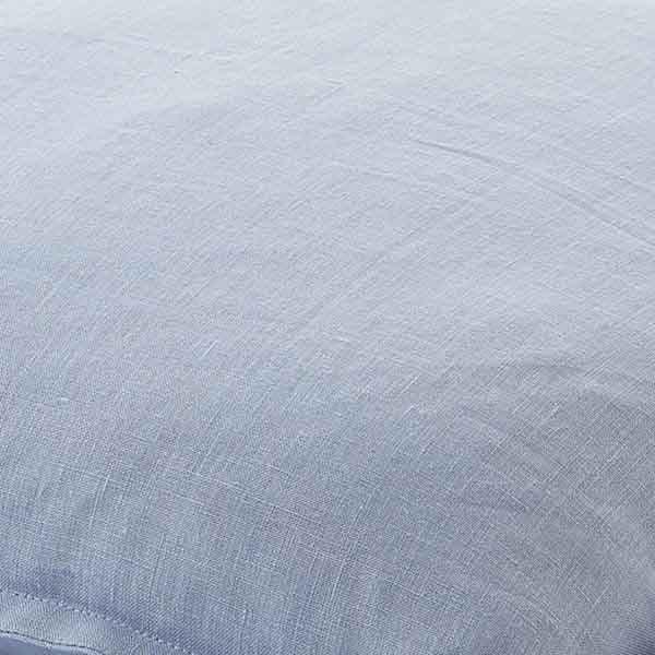 Kussen Linnen denim 45x45cm detail