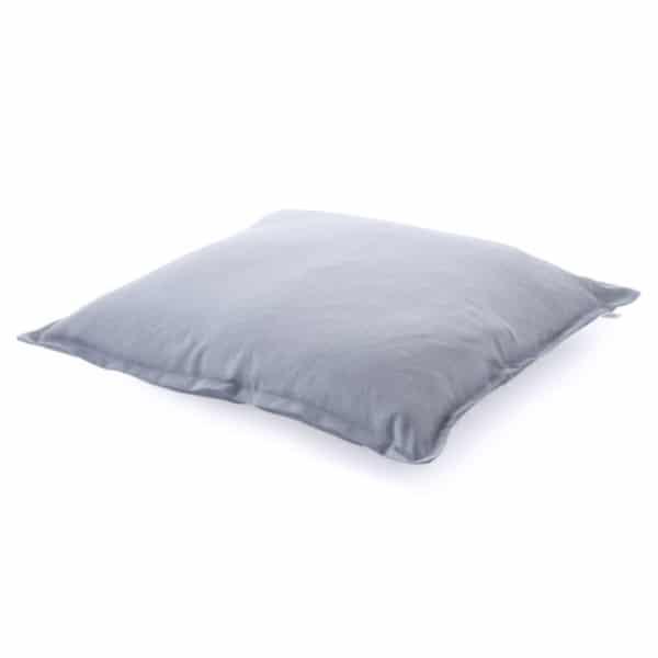 Kussen Linnen denim 45x45cm zijkant