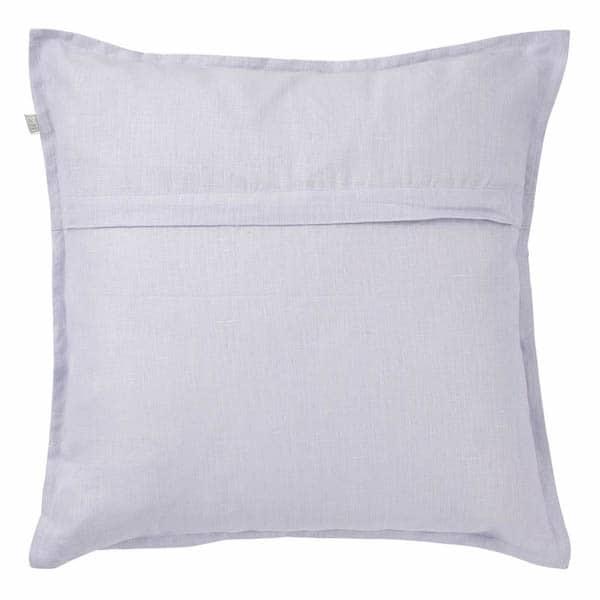 Kussen Linnen lila 45x45cm achterkant
