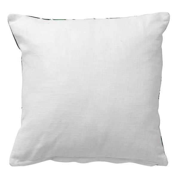 Kussen Livistona snow white 45x45cm achterkant