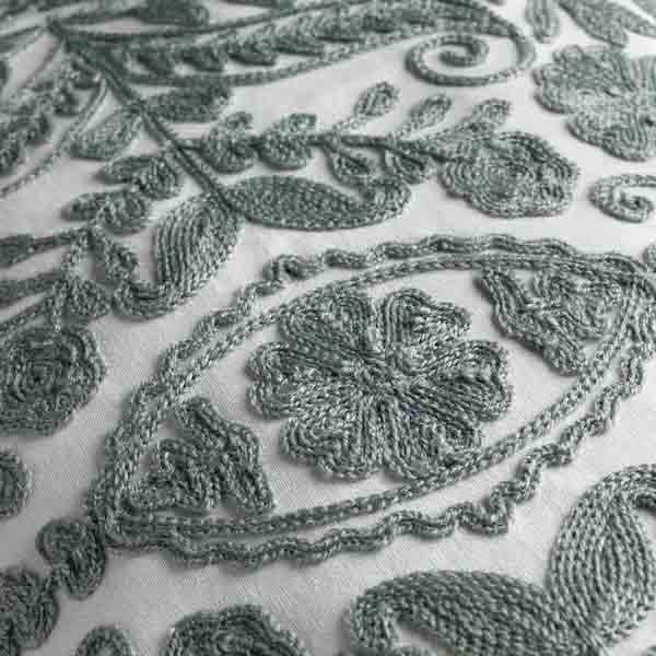 Kussen Mimi jadeite 50x30cm detail