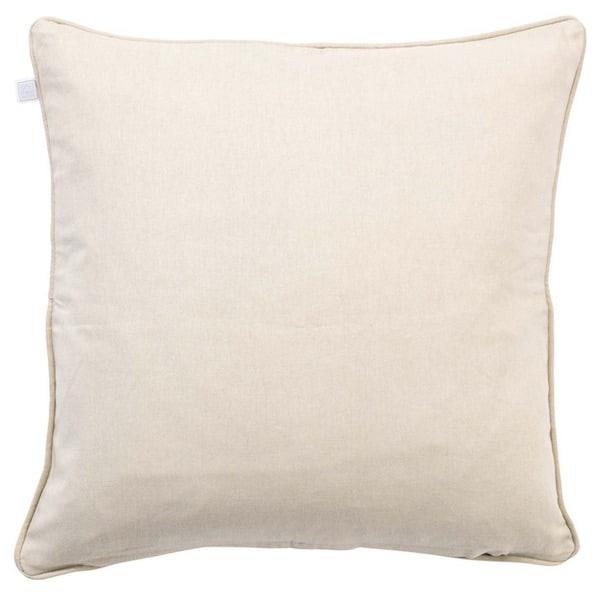 Kussen Norty zand 45x45cm achterkant