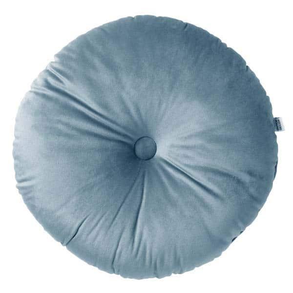 Kussen Olly provincial blue rond 40x40cm