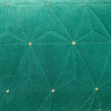 Kussen Paillet Fluweel groen 50x30cm detail