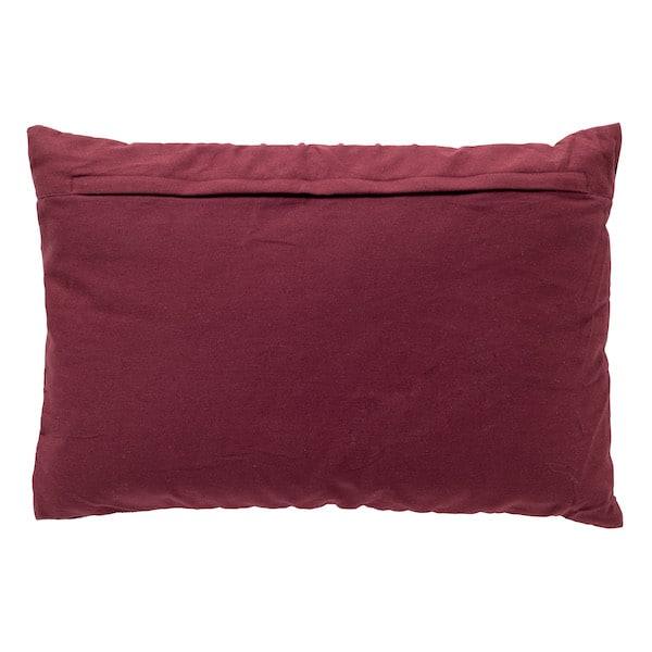 Kussen Pax merlot 60x40cm achterkant