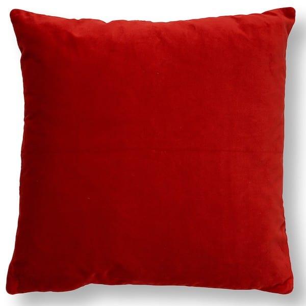 Kussen Pebbe aurora red 45x45cm achterkant