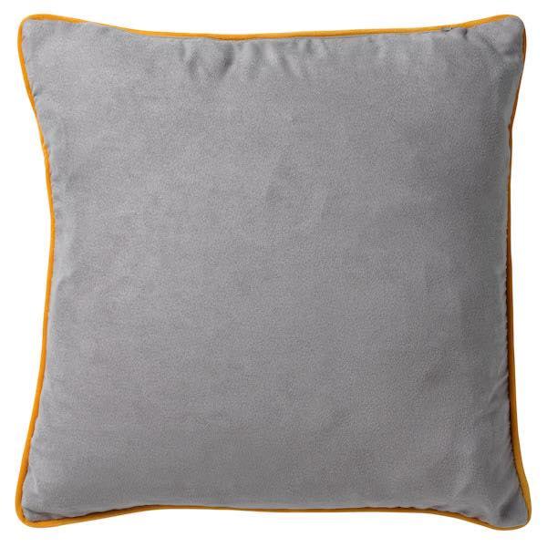 Kussen Roan grijs 45x45cm achterkant