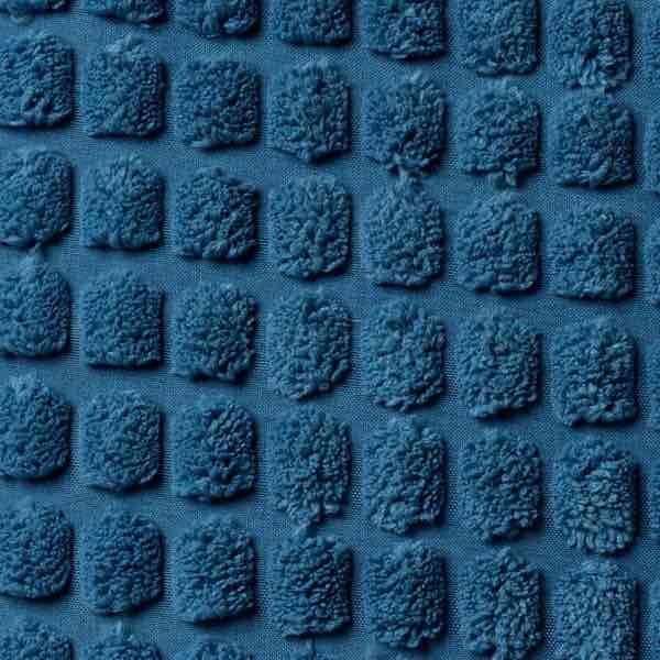 Kussen Rome donkerblauw 45x45cm detail