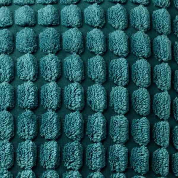 Kussen Rome zeegroen 45x45cm detail