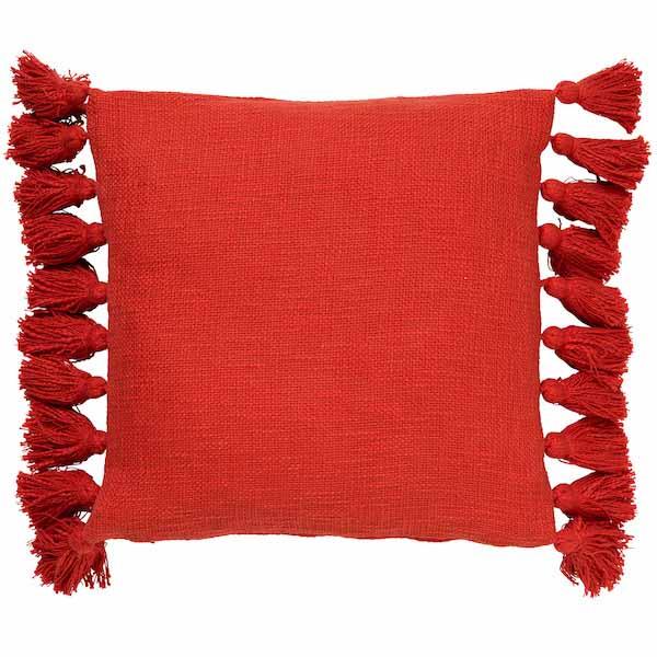 Kussen Ruby aurora red 45x45cm