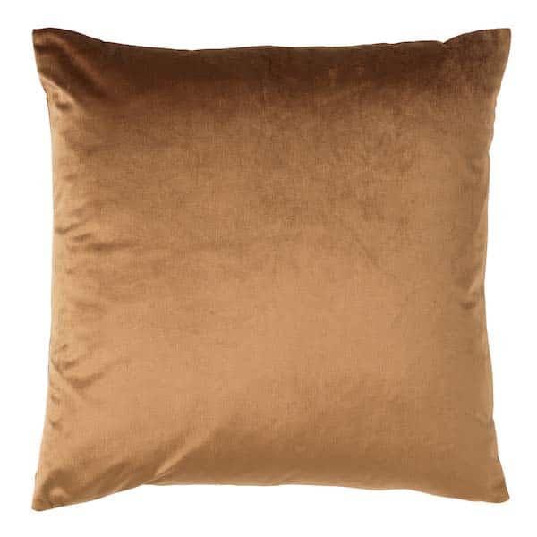 Kussen Simba tobacco brown 45x45cm achterkant