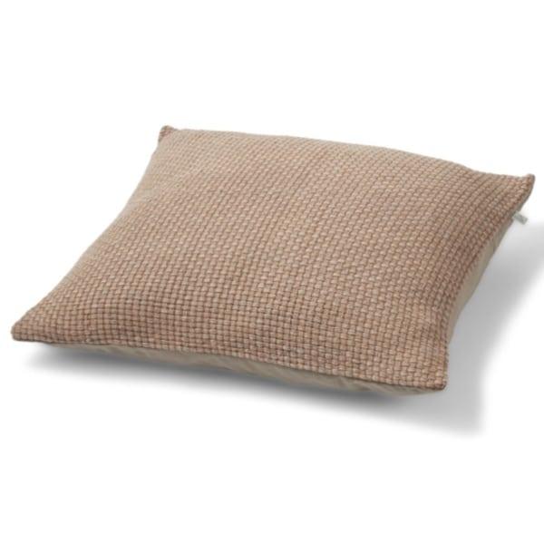 Kussen Tolowa taupe 45x45cm zijkant