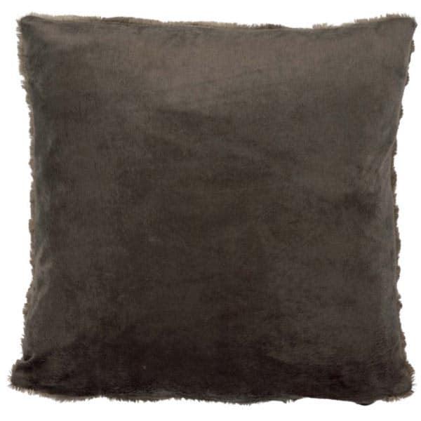 Kussen Tomy taupe 45x45cm achterkant