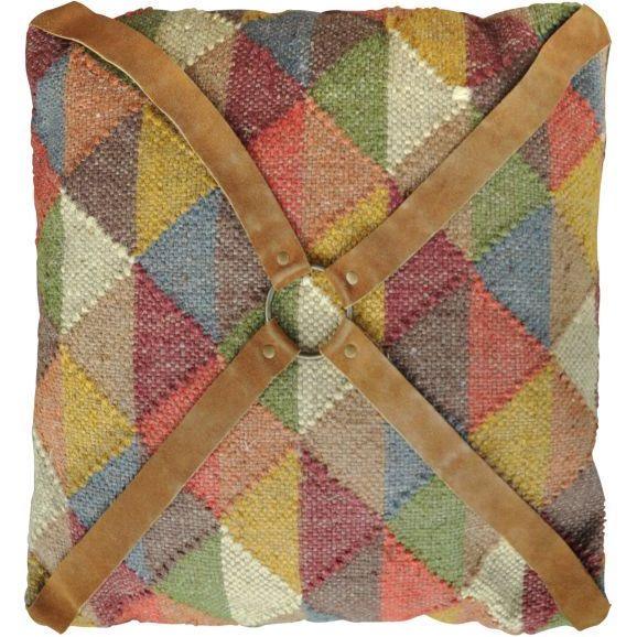 Kussen Union bruin 45x45cm