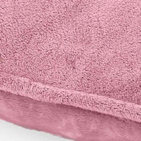 Kussen Velvet roze 45x45cm detail