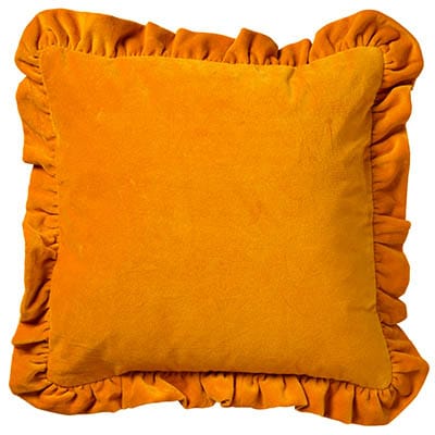 Kussen Yara golden glow 45x45cm