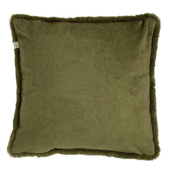 Kussen Zaya chive 45x45cm achterkant