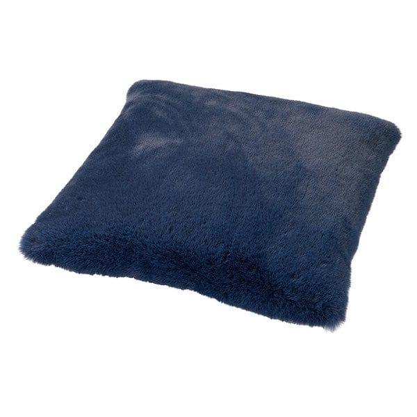 Kussen Zaya donkerblauw zijkant 45x45cm