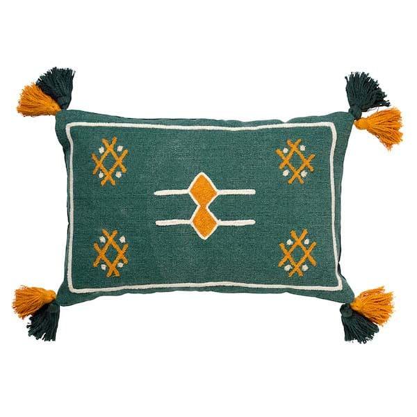 Kussen Zina sagebrush green 60x40cm