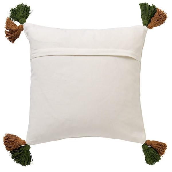 Kussen Zita chive 45x45cm achterkant