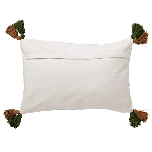 Kussen Zita chive 60x40cm achterkant