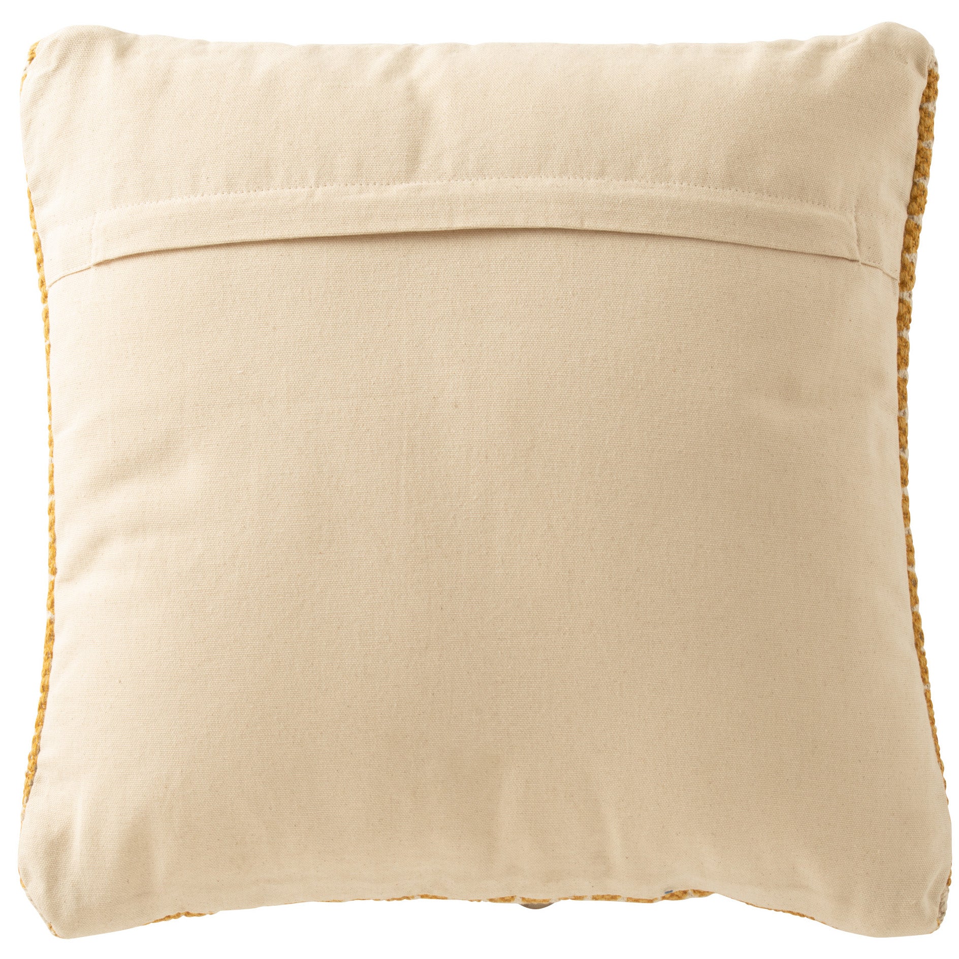 Kussen Bali wit oker 45x45cm