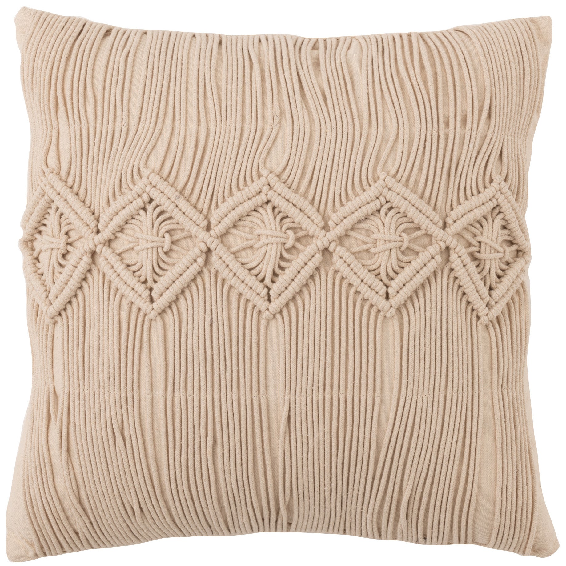 Kussen Cosy beige L 50x50cm