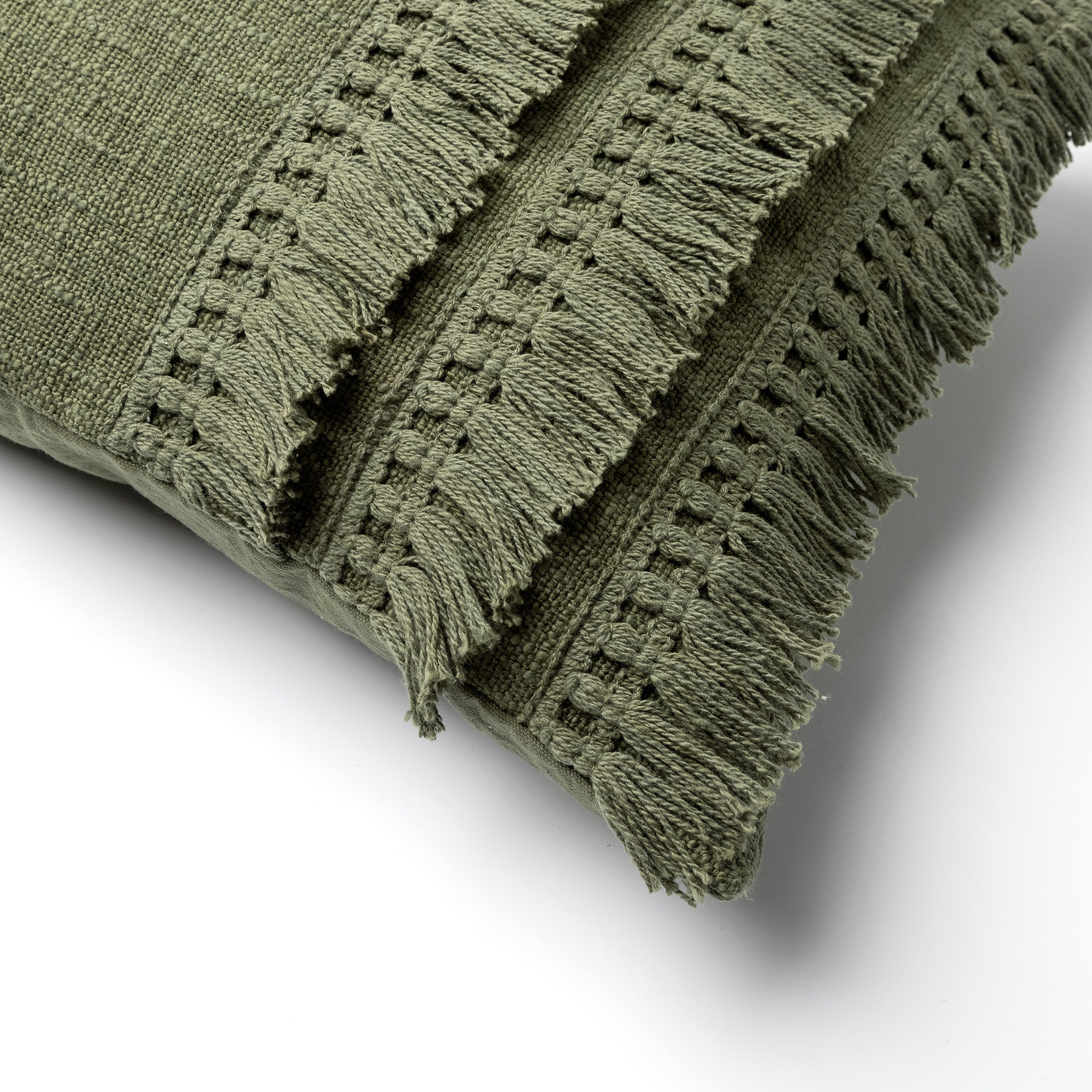 Kussen Fara chive 60x40cm