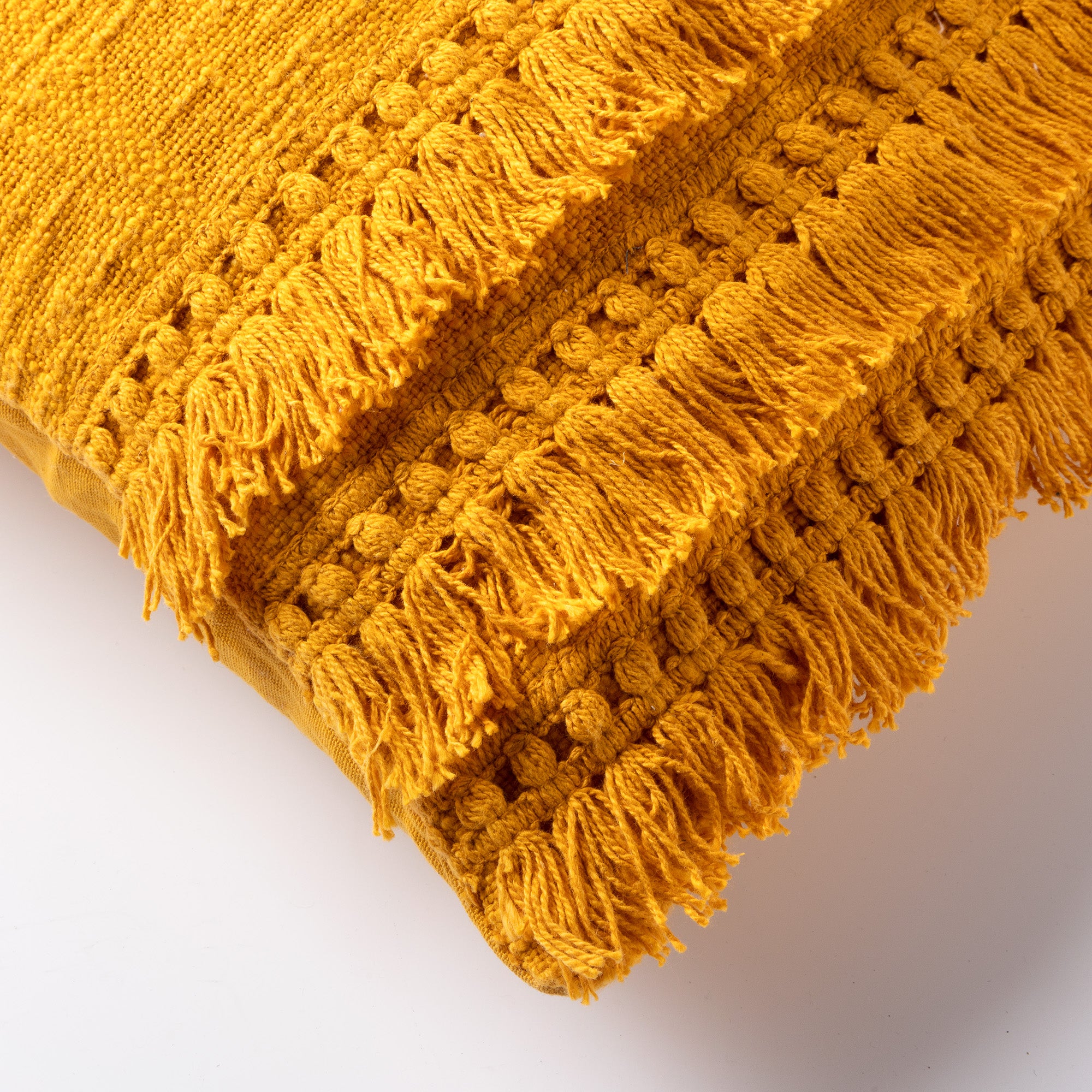 Kussen Fara golden glow 45x45cm