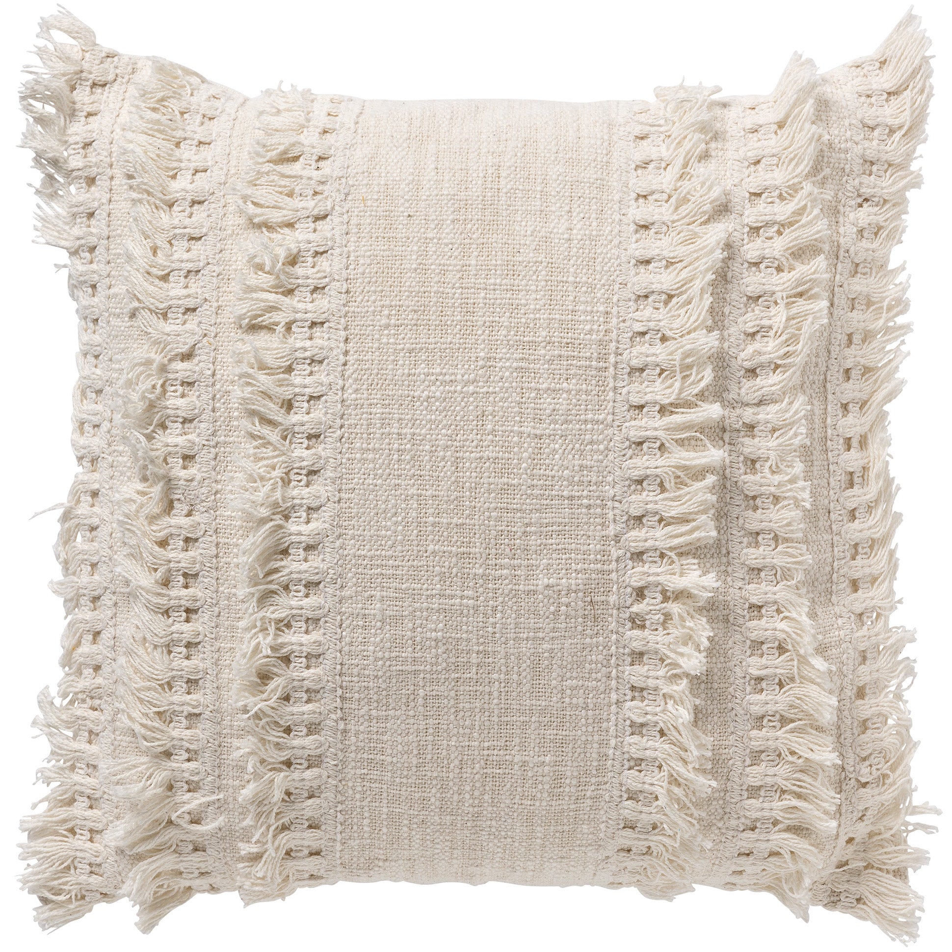 Kussen Fara snow white 45x45cm