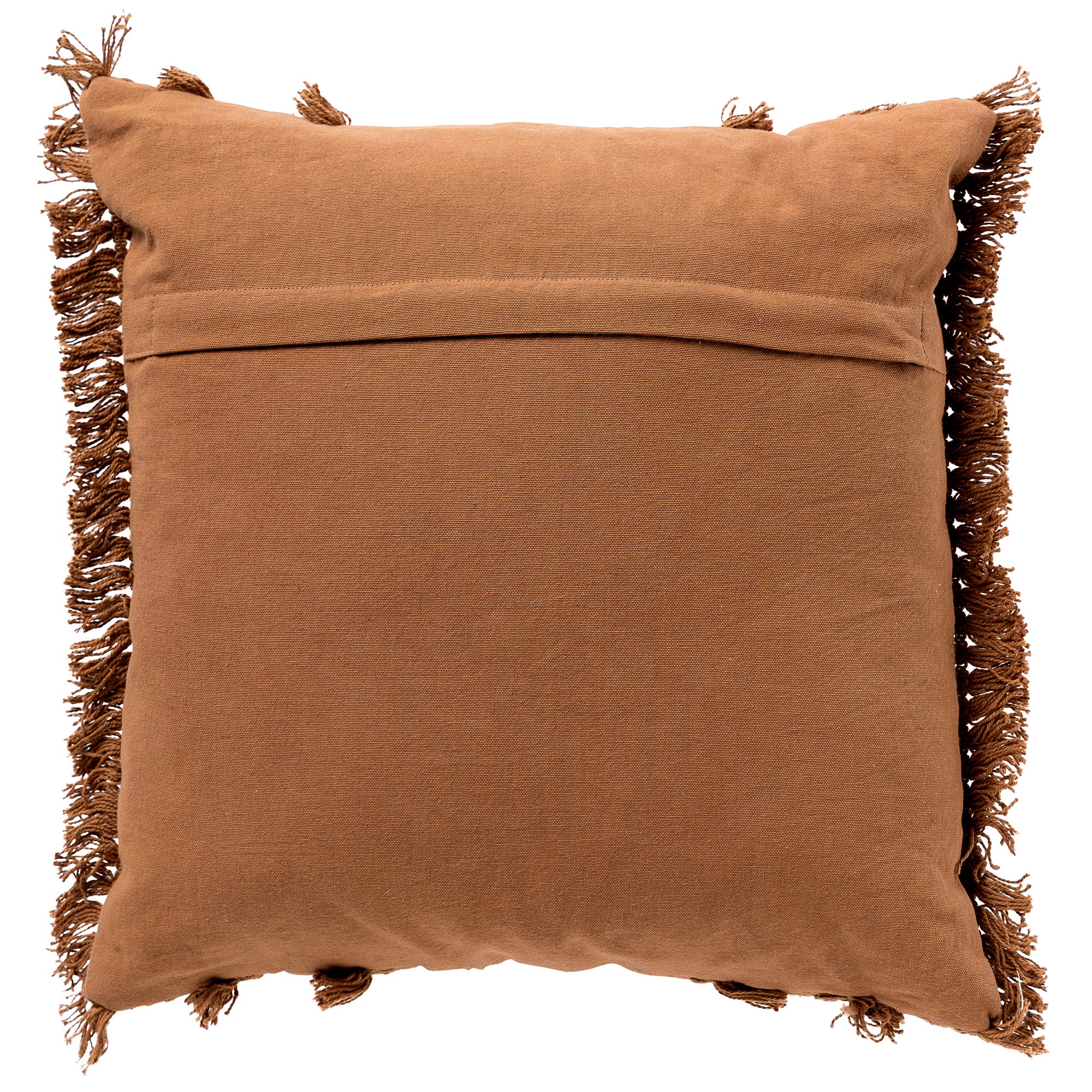 Kussen Fara tobacco brown 45x45cm