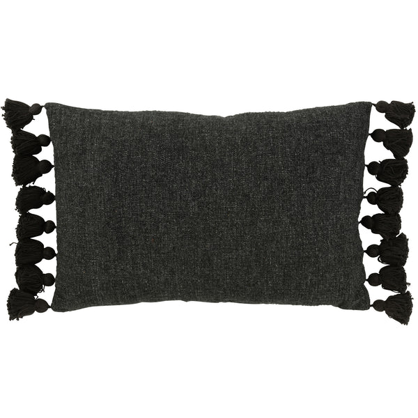 Kussen Floches noir 60x40cm