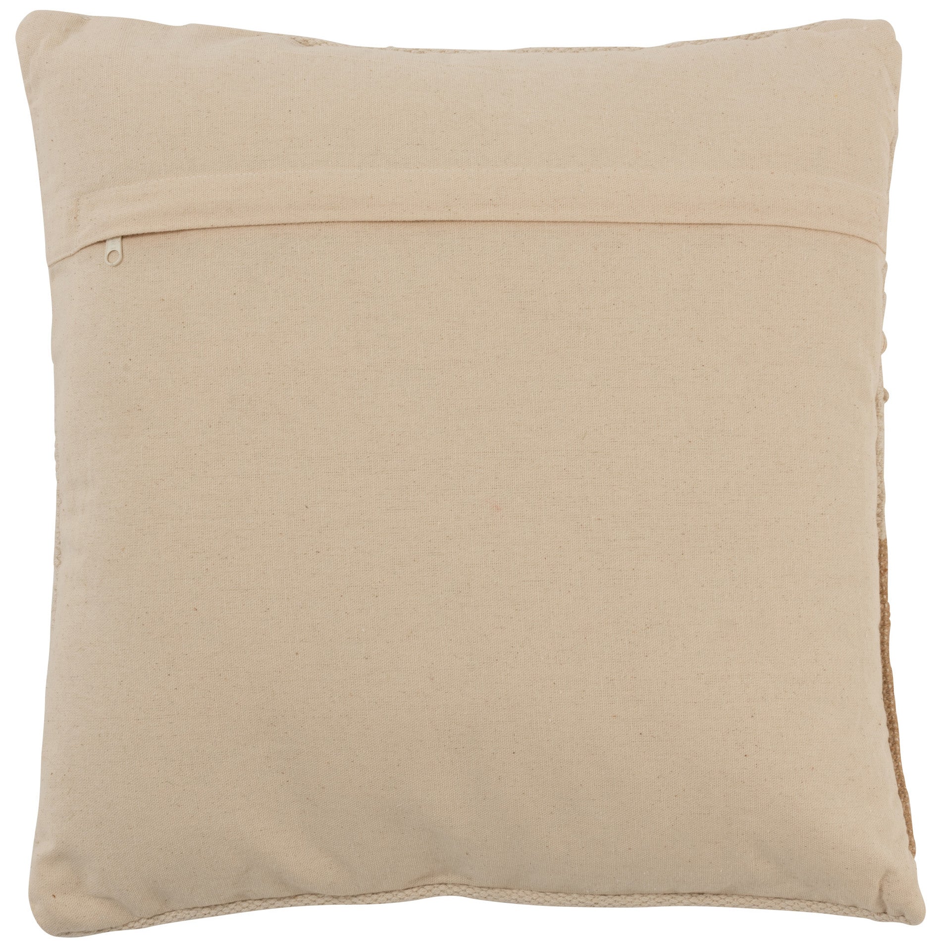Kussen Franjes beige 45x45cm