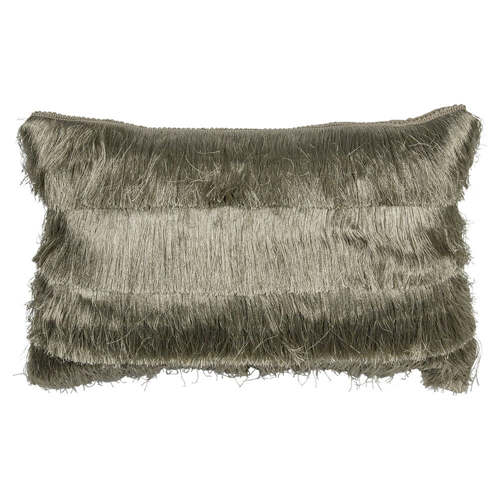 Kussen Franjes goud 50x30cm