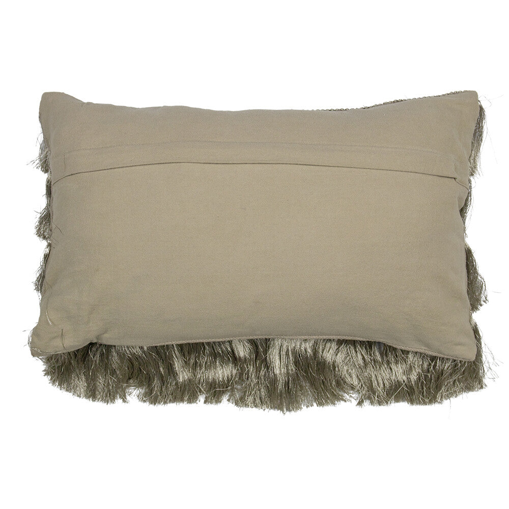 Kussen Franjes goud 50x30cm