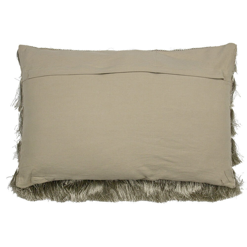 Kussen Franjes goud 60x40cm