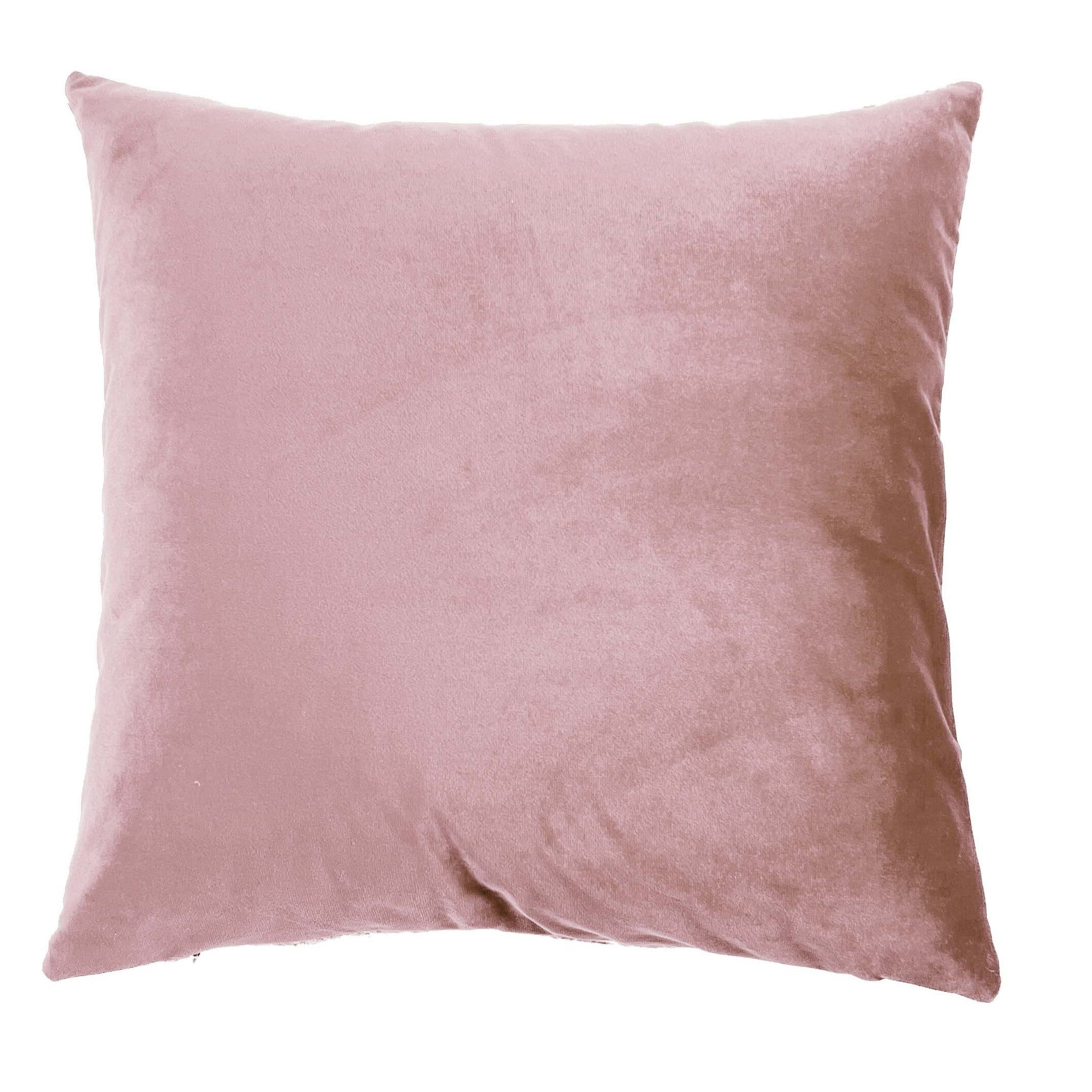 Kussen Freya pale mauve 45x45cm